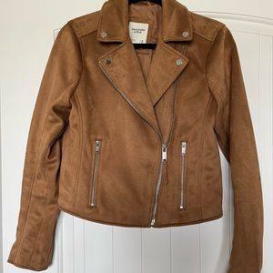 Abercrombie Vegan Leather jacket